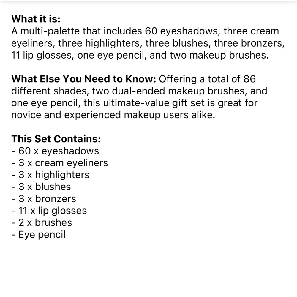 Sephora  wild wishes multi palette blockbuster - Picture 10 of 10